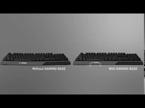 MSI Žaidimų klaviatūra Vigor GK30 Gaming Combo, Baltos spalvos (su pele) video