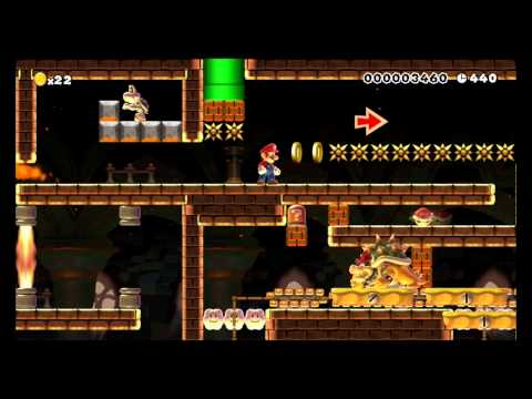 Help Bowser Escape Prison! - Super Mario Maker