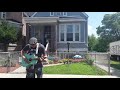 Shameless Theme Song in front of the Gallagher House!!!!