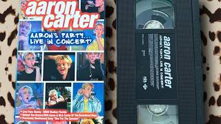Aaron Carter: Aaron’s Party Live In Concert (VHS)