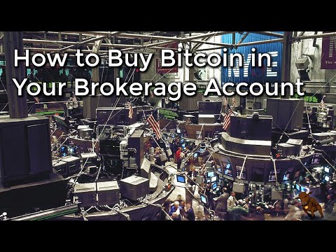 How To Buy Bitcoin Through A Brokerage Account Steemit - 