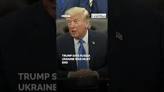 Download lagu Trump Claims Russia-Ukraine War Could End Soon, Hints at Major Putin Peace Summit | TSG mp3