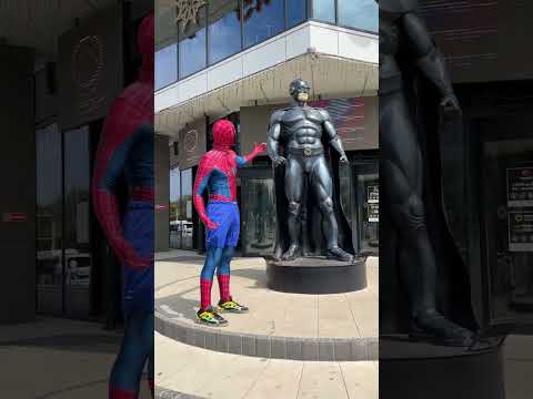 Spiderman and Batman😱#shorts