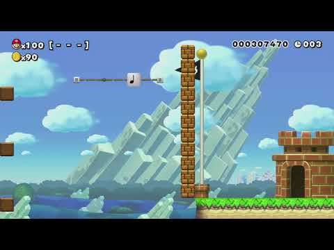 UNFORGIVING IRONMONGER ~ Normal 100 Mario Challenge - Super Mario Maker - No Commentary 1bt