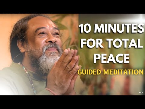 The Secret To Enlightenment *POWERFUL* Guided Mooji Meditation With Music & Dimmed Screen