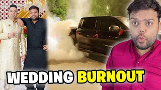 Baraat Entry With a Burnout 🔥 | Dost Ki Shaadi Ki Salami Ghar Bhool Gaye 😅