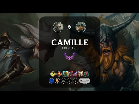 Camille Top vs Olaf - EUW Master Patch 13.6
