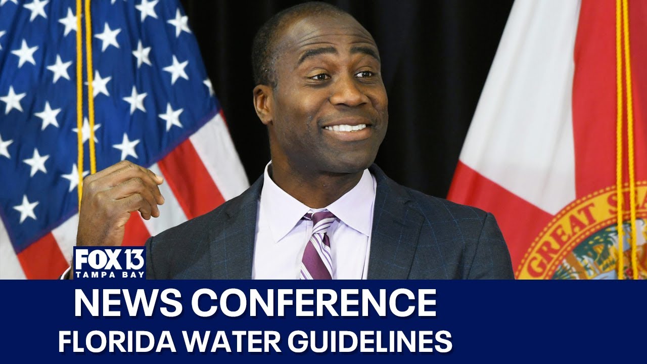 Dr. Ladapo news conference on water treatment