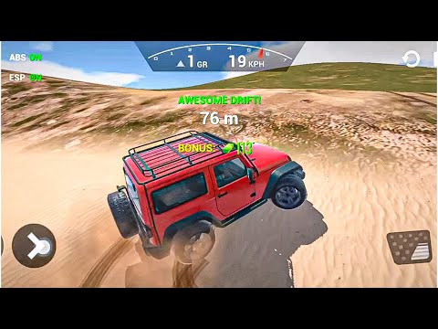 Dangerous Drifting on mountains - Ultimate offroad Simulator - Gameplay(Android,IOS)