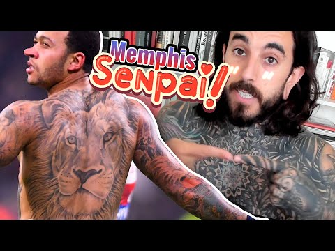 ANALIZANDO los 47 TATUAJES de MEMPHIS DEPAY: nuevo fichaje del BARCELONA 🦁