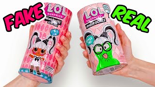 Download lagu Bisa Membedakan Mana yang Palsu? Boneka L.O.L. Surprise! Palsu vs. Asli mp3