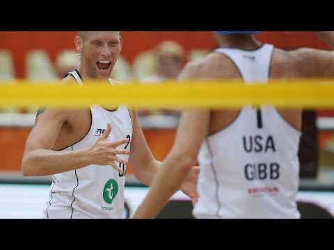 Gibb/Patterson (USA) vs. Azaad/Bianchi (ARG) – Apeldoorn Men World Championships 2015