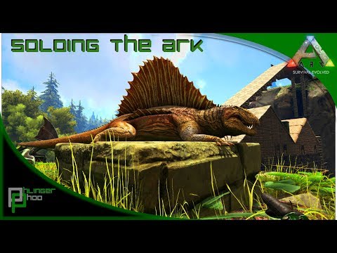 Soloing the Ark S4E38 - Gallimimus - Dimetrodon - Terror Bird Taming!