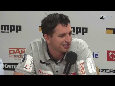 Pressekonferenz zum Spiel HBW Balingen-Weilstetten - HSC 2000 Coburg