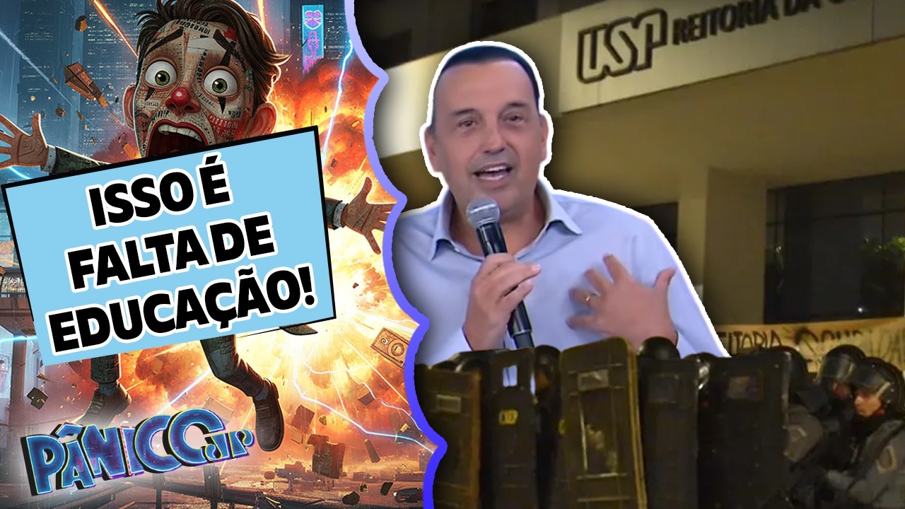 RAMUTH AO VIVO PARA FALAR TUDO SOBRE A REAÇÃO DA PM À OCUPAÇÃO DA USP!