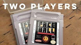 Faceball 2000 Game Boy Two Player Link Cable Play DMG-FA-USA