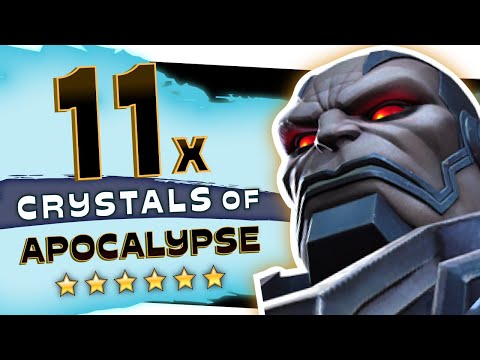 11x 6* APOCALYPSE & PROF X Crystals En Sabah Nur Featured Cavs! | Marvel Contest of Champions