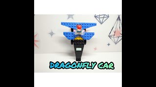 【9-year-old boy's original car】Dragonfly car.少年オリジナル、トンボ型車。乗っているのはフロゾンだよ。