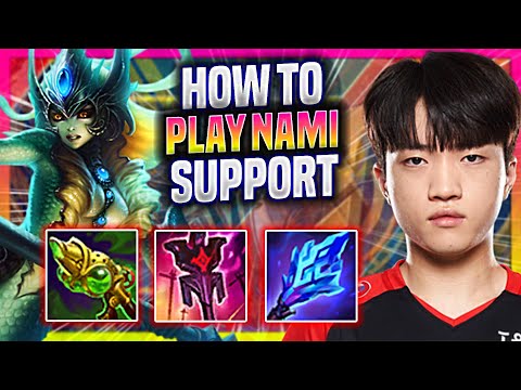 LEARN HOW TO PLAY NAMI SUPPORT LIKE A PRO! - T1 Keria Plays Nami Support vs Yuumi! | Preseason 2023