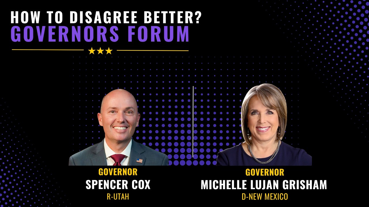 Video: Cox and Lujan Grisham urge respectful disagreement amid polarization