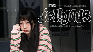 Download lagu ILLIT – 'jellyous' KARAOKE | Instrumental with backtrack   easy lyrics mp3