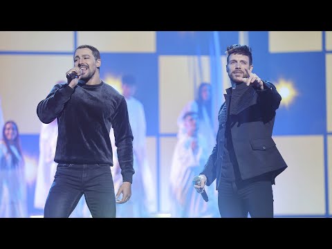 Rasel y Jorge González imitan a Pablo López y Juanes en 'Tu enemigo' - Tu Cara Me Suena