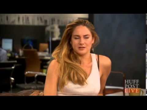 Shailene Woodley & Miles Teller talk 'Divergent' with Huffington Post Live