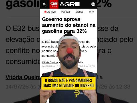 Governo aumenta etanol na gasolina