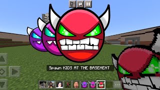 KIDS AT THE BASEMENT Nextbot Added | MCPE | CN_Part9_Addon