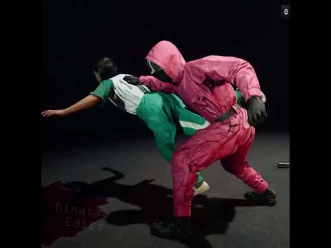 GUARDAS NÃO TÃO PRA BRINCADEIRA - Round 6 #round6netflix#squidgame #netflixseries#round6#edit#shorts