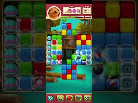 Toon blast Level 2207 no booster 2 stars