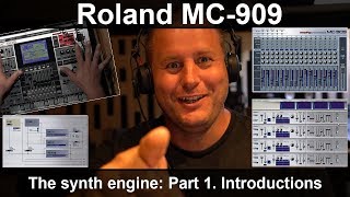 Video thumbnail for Roland MC-909 groovebox Synth engine! Part 1. Introductions by BMR Studio