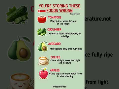 You’re Storing These Foods WRONG! Stop Ruining Your Food! Proper Storage Tips You Need to Know