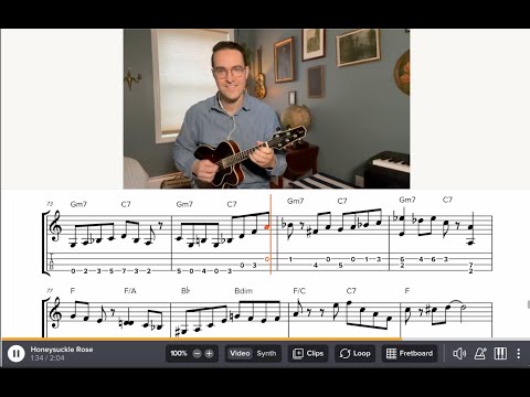 Jazz Mandolin Solo - "Honeysuckle Rose" - Jason Anick
