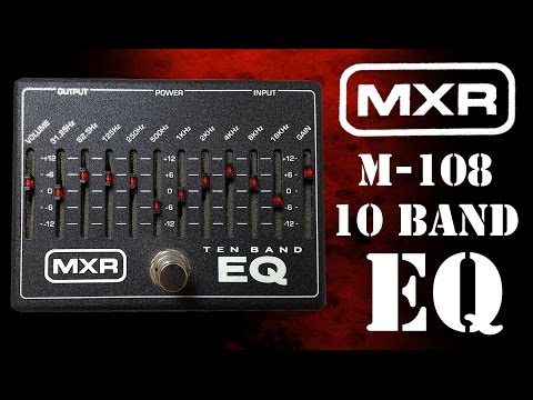 MXR Black M108 10 Band EQ 2010s USA image 10