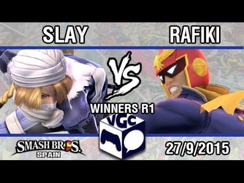 VGC2015 - Slay (Sheik) VS Rafiki (C.Falcon, Daraen) SSB4 Winners R1