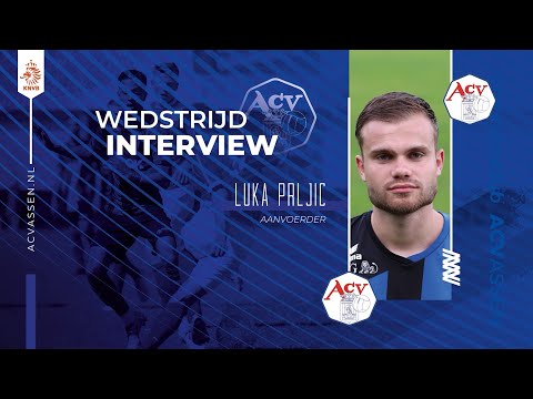 Interview Luka Prljic na afloop ACV - ASWH