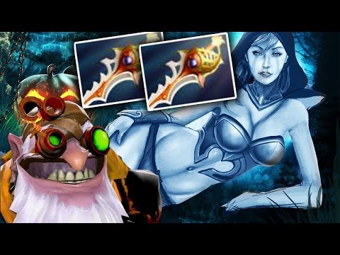 WTF IS THIS GAME - x2 Rapiers Sniper ft Badman [Omni ] vs Matumbaman [Traxex] Dota 2 7.05
