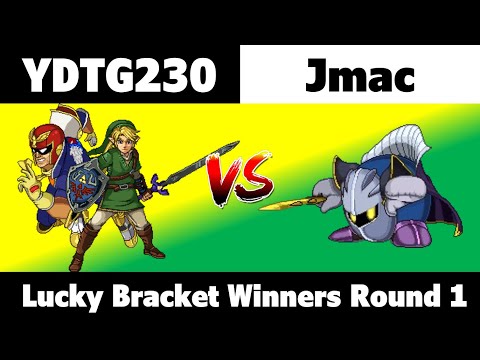 Lucky Bracket: YDTG230 (Link, Captain Falcon) vs Jmac (Meta Knight) - Winners Round 1