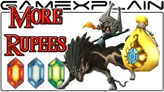 Zelda: Twilight Princess HD - Another Change: Max Rupees Increased