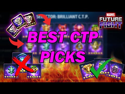 Best CTP Selector Picks (Base, Mighty & Brilliant) – FULL Craft Event Guide | Marvel Future Fight