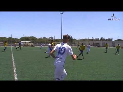 ALSACA2017 Balón de Cádiz CF "A" - Málaga CF 1er Tiempo Jornada 30 Temporada 2016-17