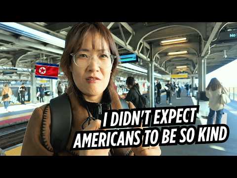 북한여성 생애 첫 미국 방문기