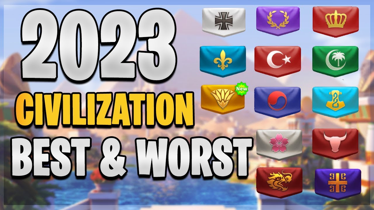 2023 - 2025 Best & Worst Civilization in All Situations | Rise of Kingdoms