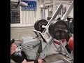 150kg single leg press 15 reps 4 sets