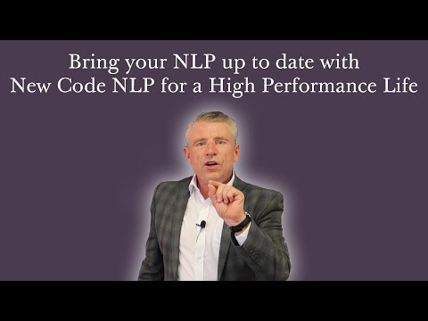 New Code NLP - Don’t be stuck in the 1970s