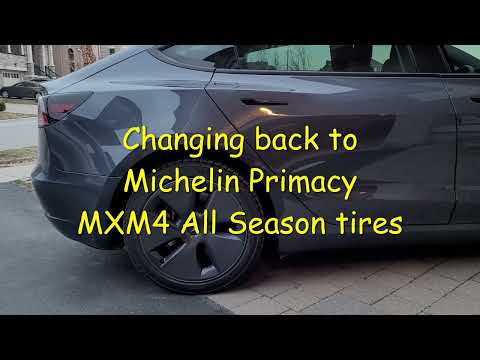 Switching back to Michelin Primacy All Season Tires
