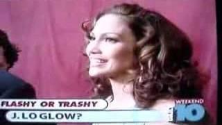 JLO  &quot;Gorgeous&quot; according to E! Flashy or trashy