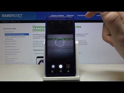 Как сбросить камеру на телефоне DOOGEE X55  — Настройки съёмки