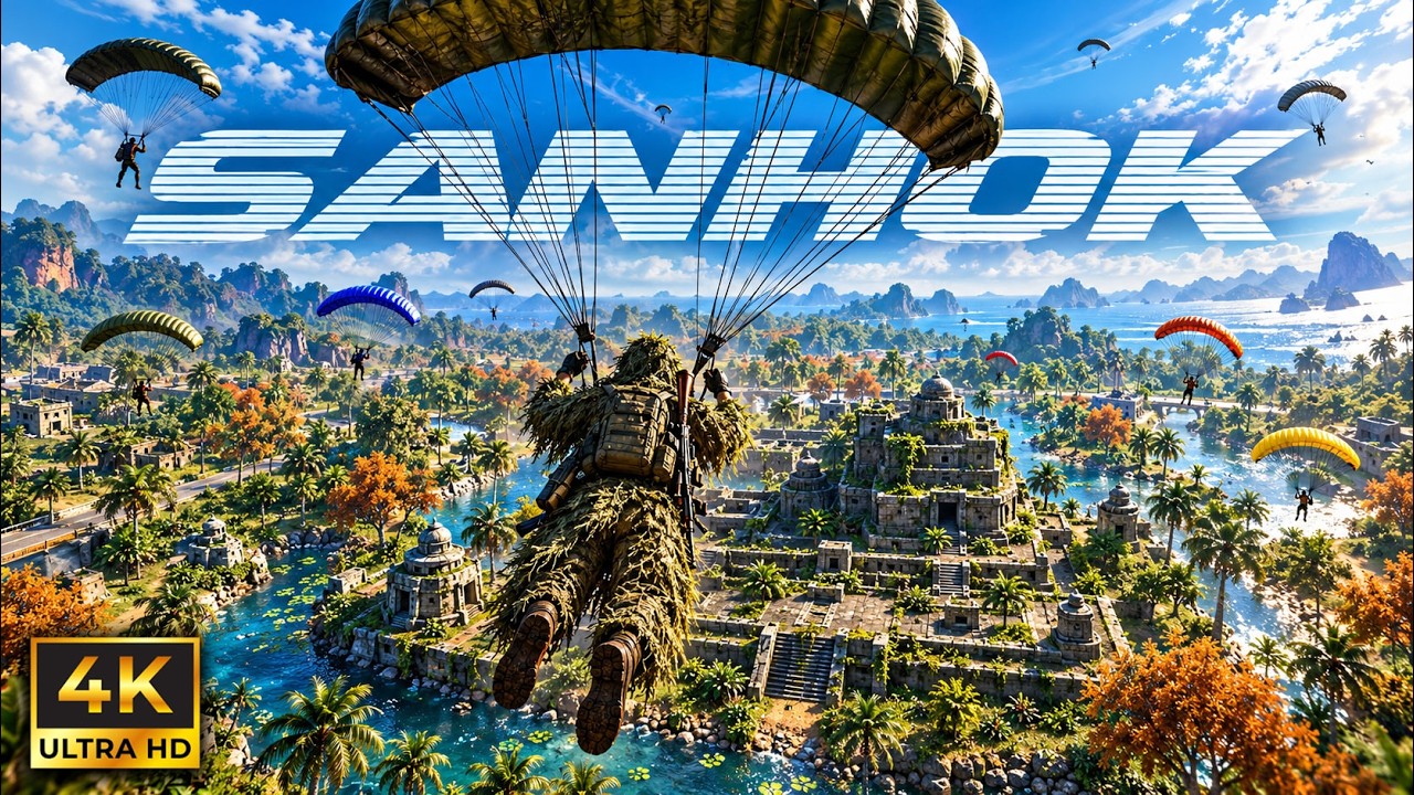 PUBG PC: EXTRAÑAS el mapa de SANHOK? 200% TENSION 😎👌 TPP WIN GAMEPLAY